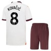 Conjunto (Camiseta+Pantalón Corto) Manchester City Kovacic 8 Segunda Equipación 23-24 - Niño